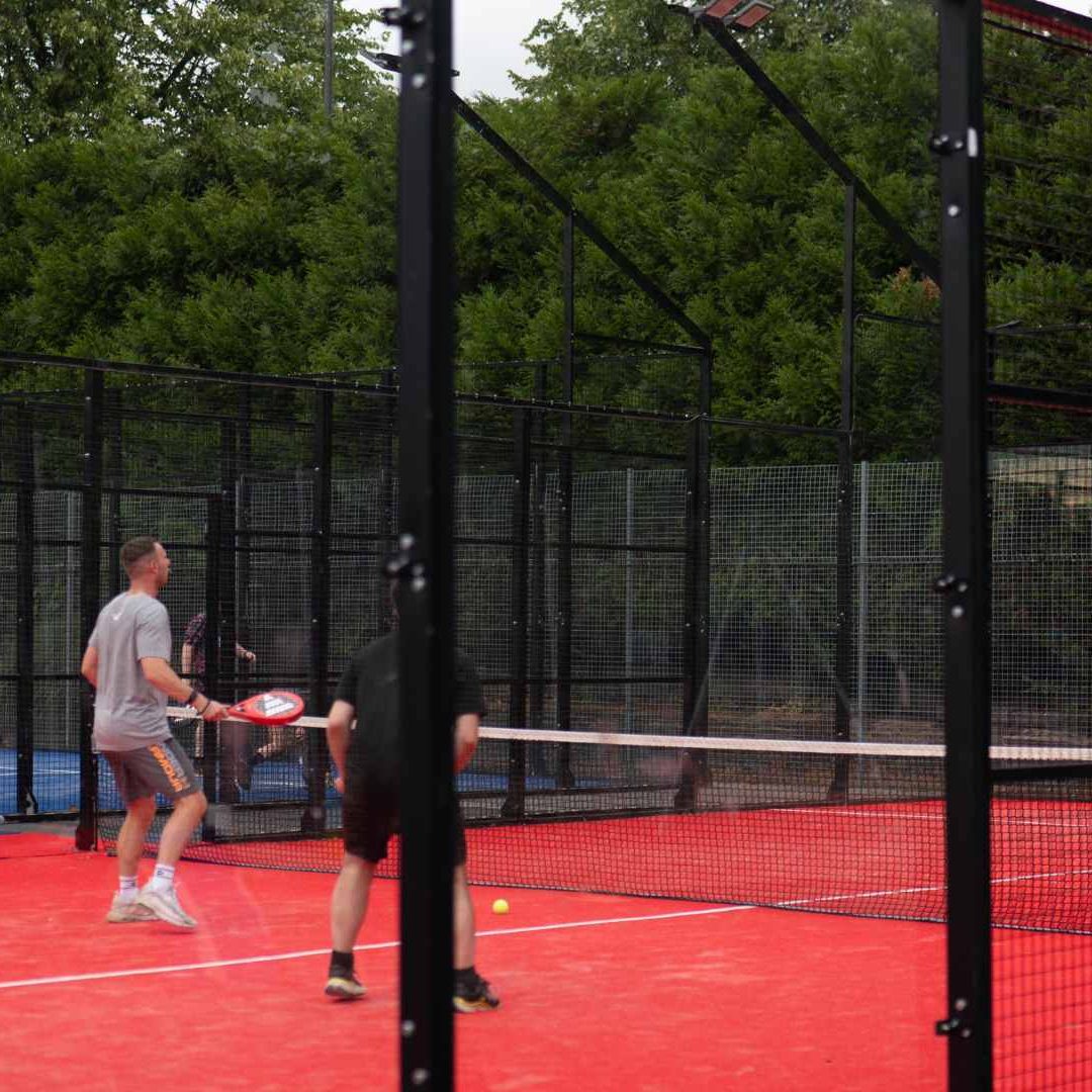Elevate Padel Society - Doubles Match Outside