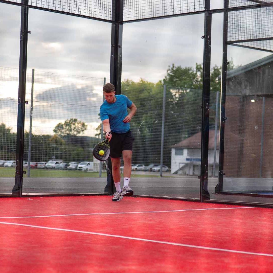 Elevate Padel Society - Player Serving