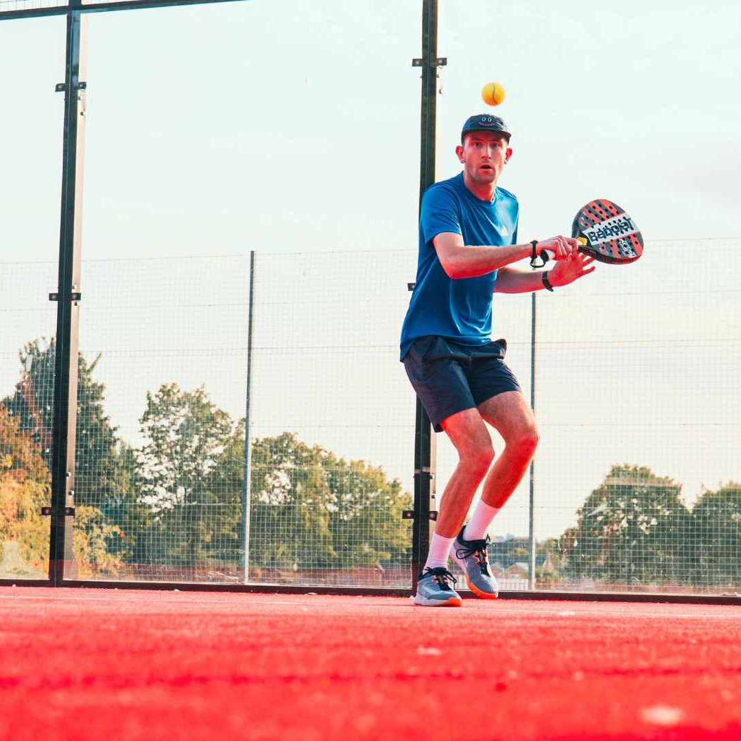 Padel Players on a Sunny Day